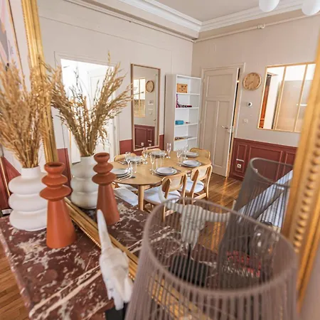 L'haussmannien - Spacieux 4 - Centre - Gare 랭스