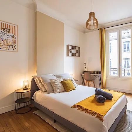 L'haussmannien - Spacieux 4 - Centre - Gare 랭스