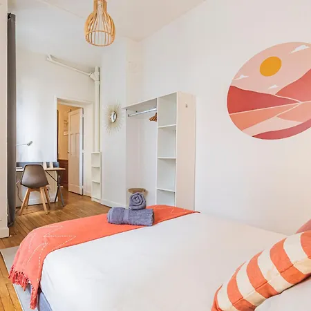 L'haussmannien - Spacieux 4 - Centre - Gare 아파트 랭스