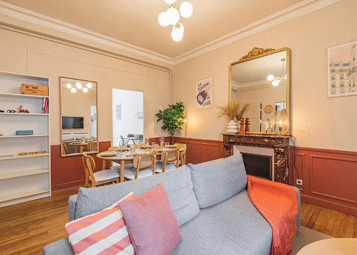 Apartament L'haussmannien - Spacieux 4 - Centre - Gare *