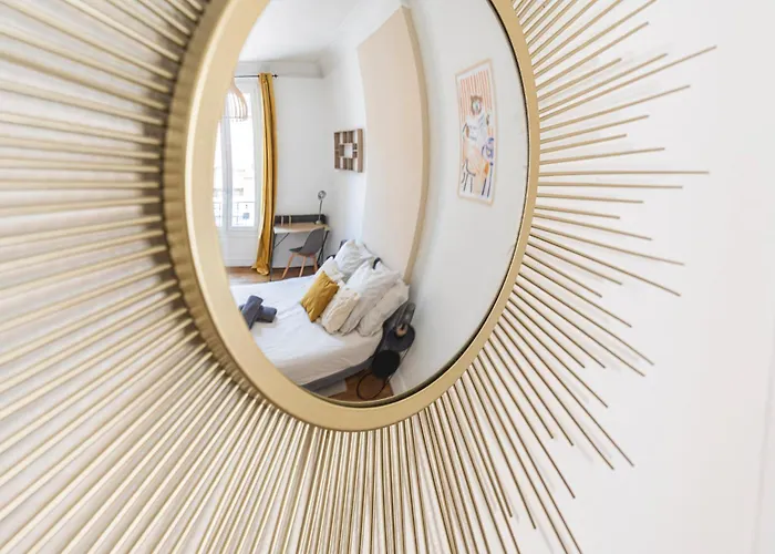 L'haussmannien - Spacieux 4 - Centre - Gare Apartament *