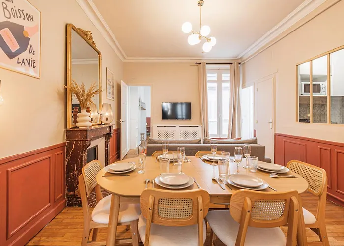 Apartament L'haussmannien - Spacieux 4 - Centre - Gare *