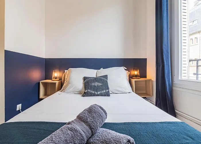 L'haussmannien - Spacieux 4 - Centre - Gare Apartament *