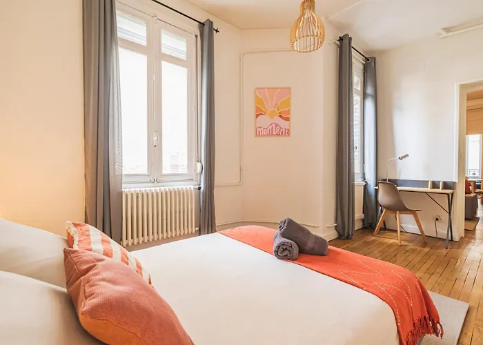 L'haussmannien - Spacieux 4 - Centre - Gare *